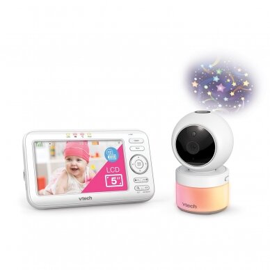 Vtech 5" Digital Video Baby Monitor with Pan & Tilt Camera VM5463