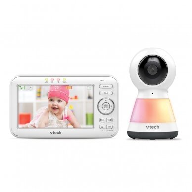 Vtech 5" Digital Video Baby Monitor with Pan & Tilt Camera VM5255 2