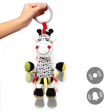 ADELLE THE GIRAFFE vibrating toy for babies C-MORE COLLECTION, 633 3