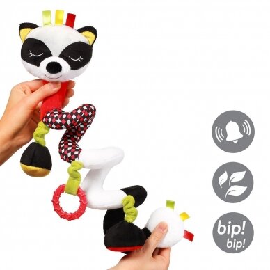 FELIX THE RACOON multifunctional vibrating pram toy C-MORE COLLECTION , 632  4